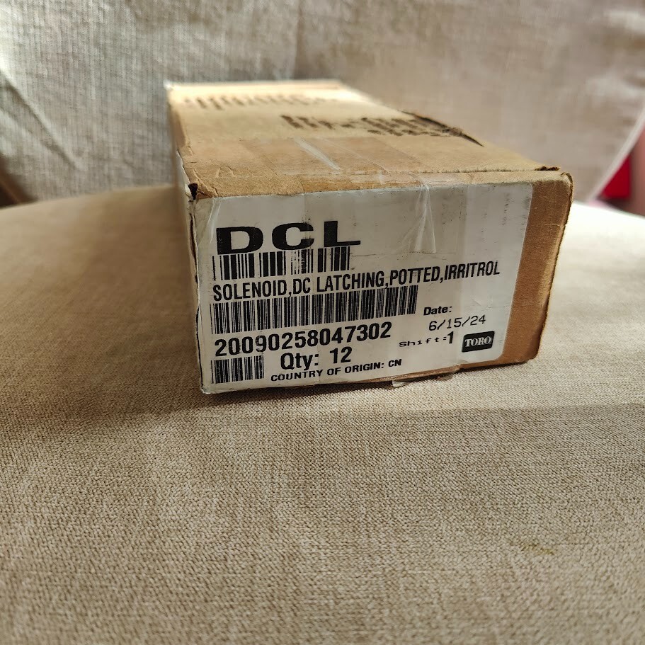 Toro Potted DC Latching Solenoid Assembly