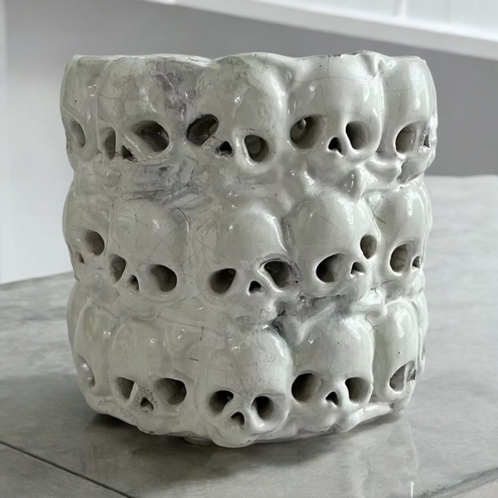 Skeletons Studio Pottery Vase