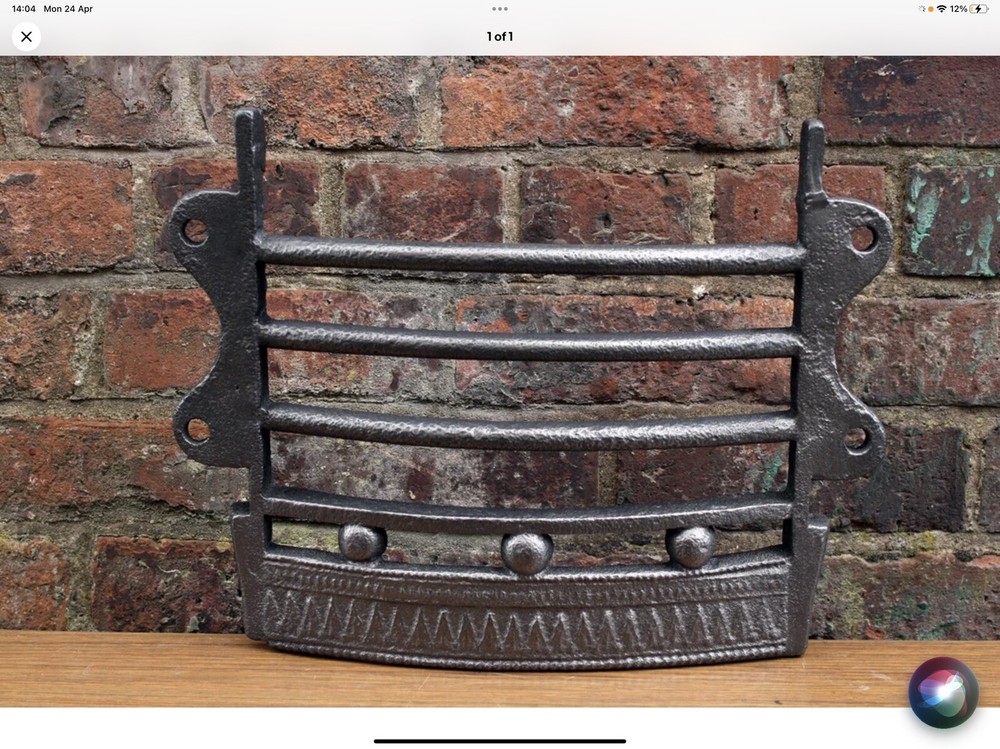 ANTIQUE FIREPLACE BARS