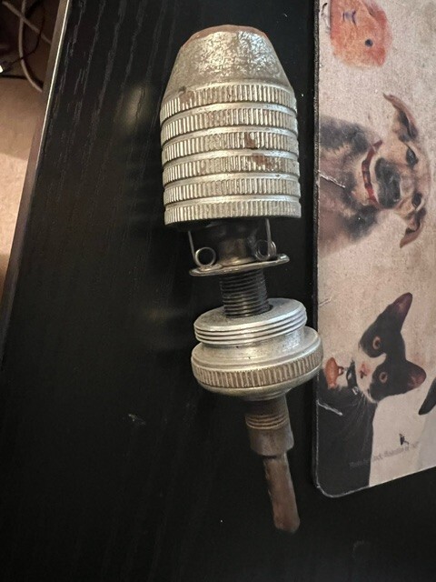 Antique Keyless Drill Chuck Unmarked