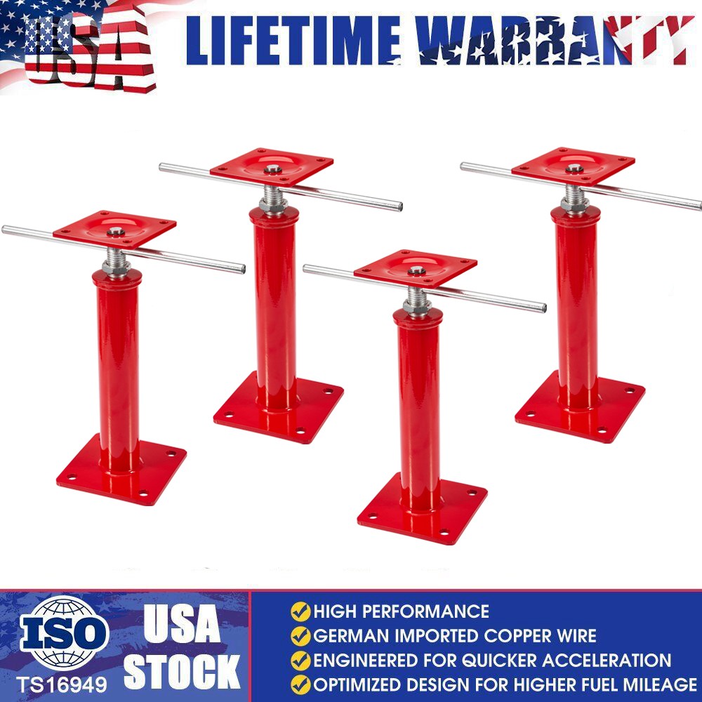 House Jacks for Leveling Crawlspace 11" -16" Adjustable for Cellar Ceiling 4Pack