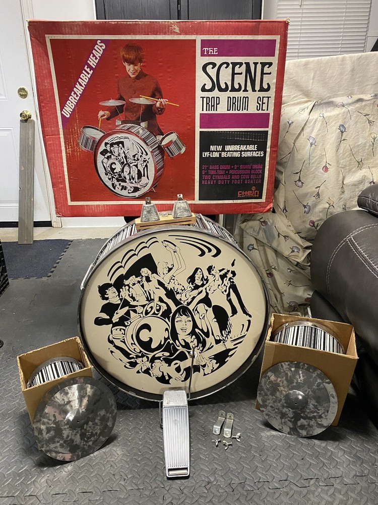 The SCENE trap Drum Set By J Chein & Co