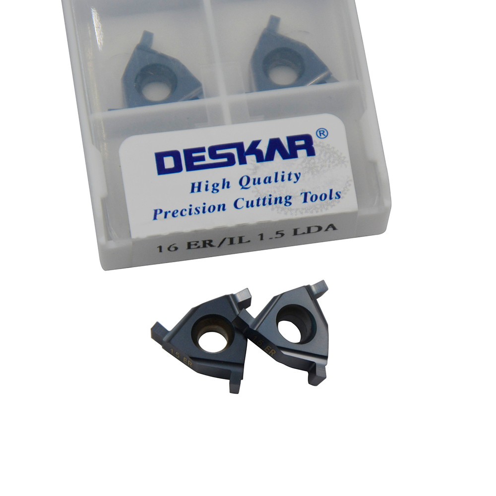 10pcs 16ER / IL 1.5 LDA Indexable Insert Threading Blade CNC Carbide Insert