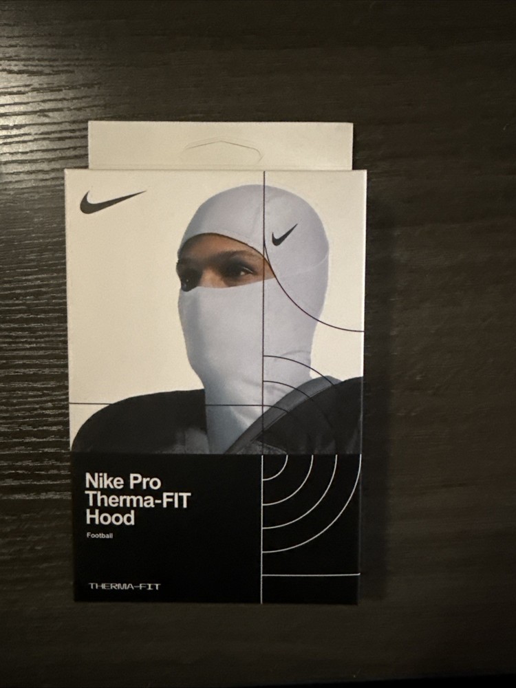 nike pro hyperwarm hood ski mask white