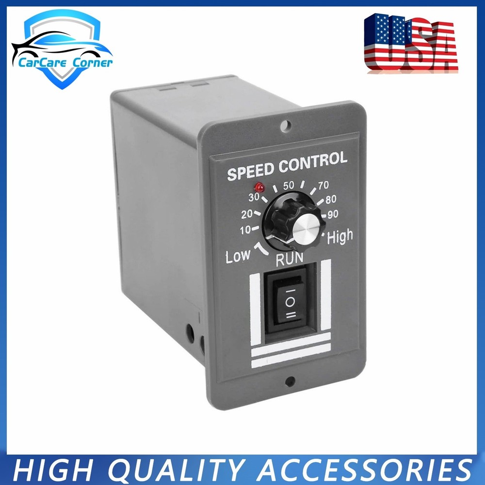 NEW PWM DC Motor Speed Controller 12V-48V Variable Speed Switch Reverse USA