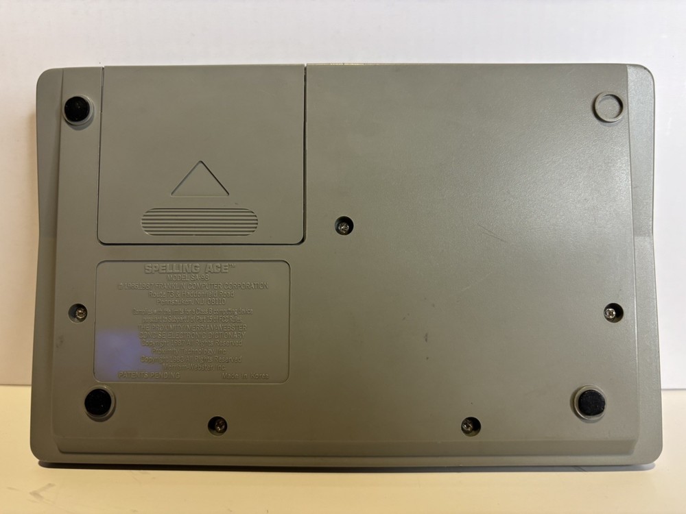 Franklin Computer: Spelling Ace Model SA-98 (year 1983)- Tested and Works