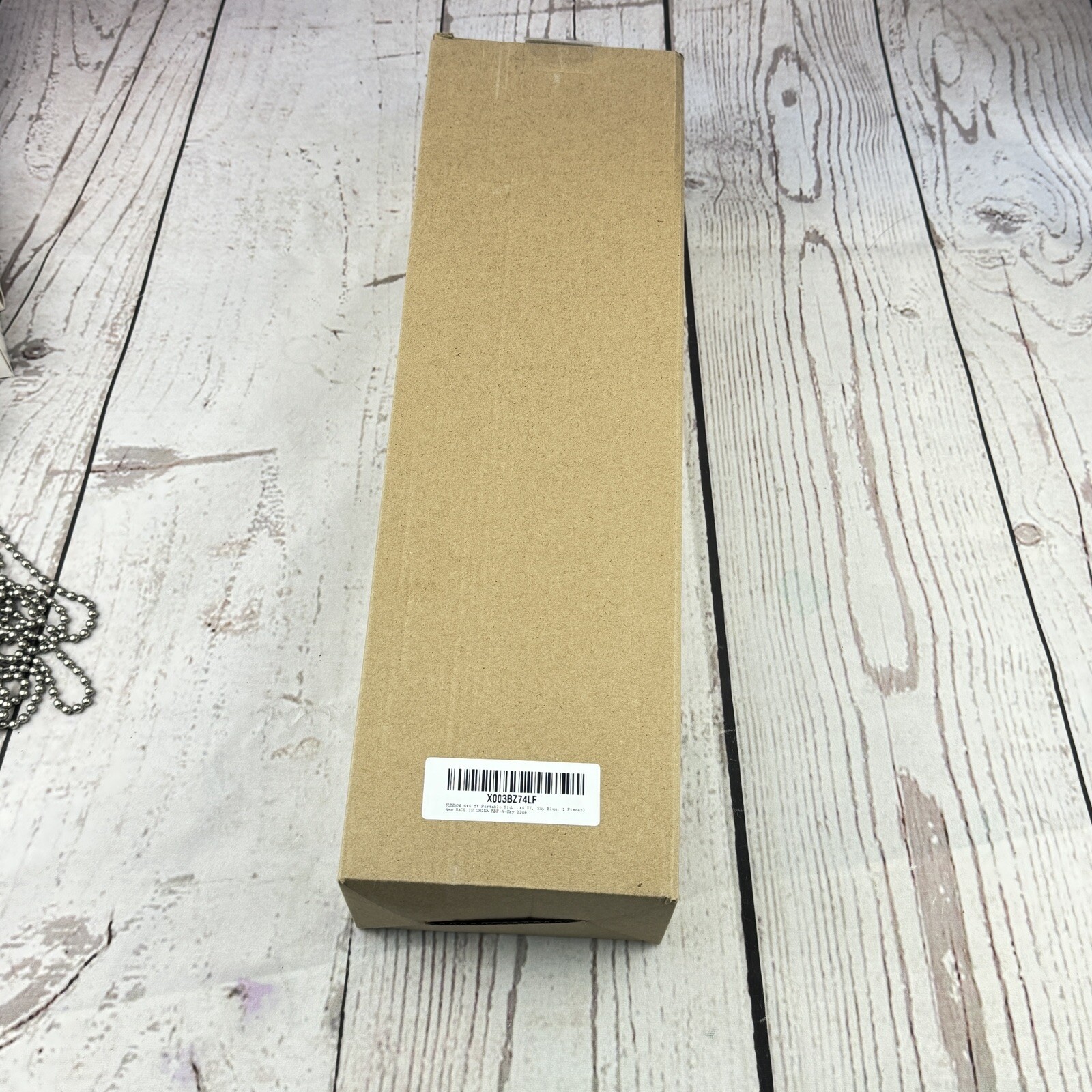 6x4 ft Portable Kids Soccer Goal Sky Blue for Backyard Practice with Carry Bag