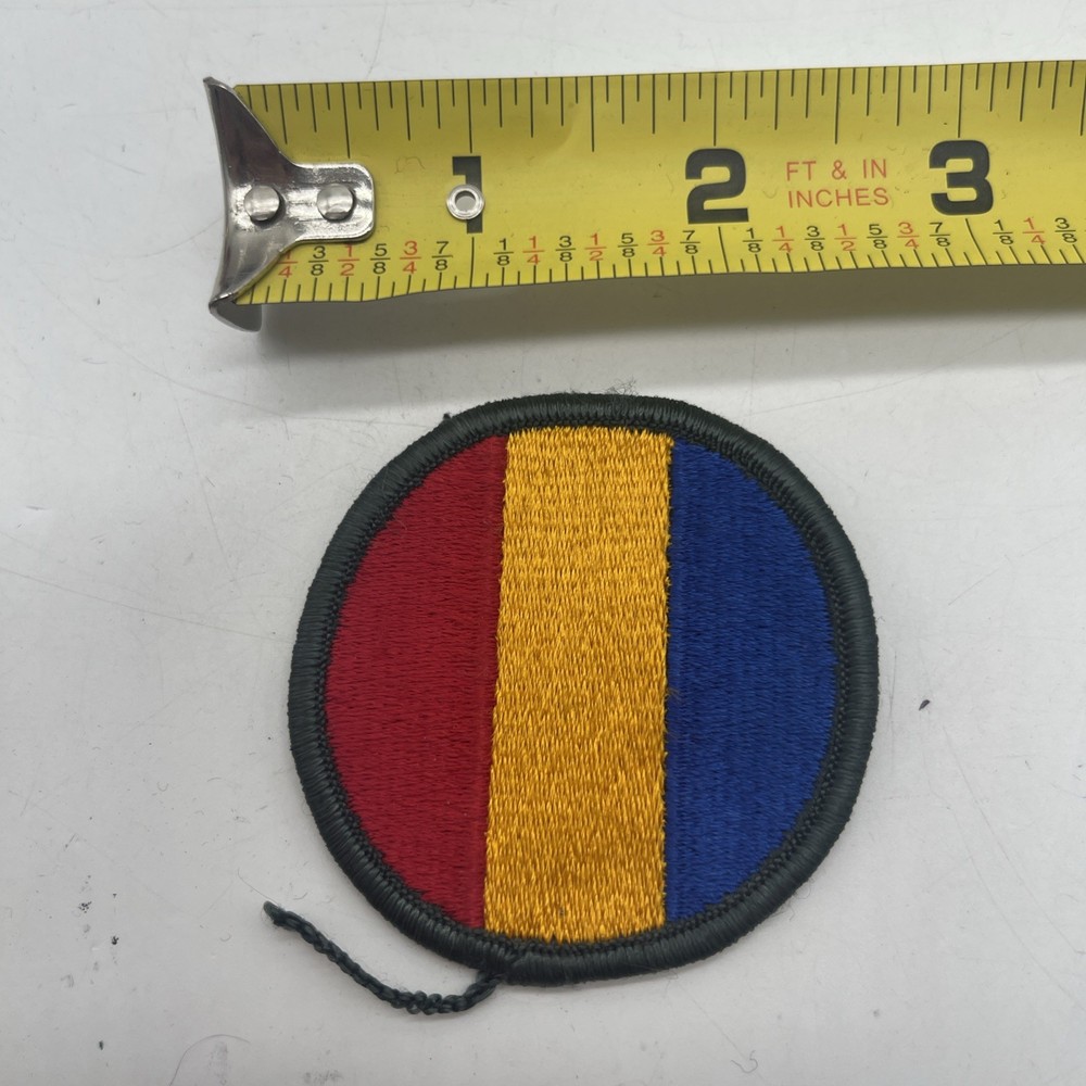 U.S. Military Army Training Doctrine Command Patch 2.25” Red Yellow Blue