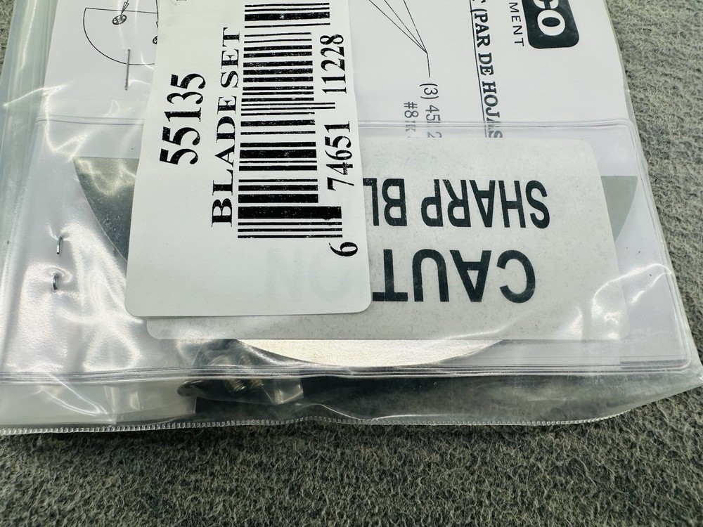 NEMCO 55135 - Easy Slicer Vegetable Replacement Blades 2 Blade Set Sharp C5