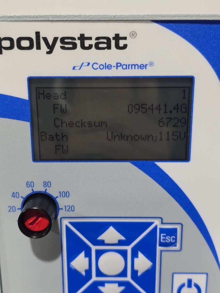 Cole Parmer Polystat Standard 6.5L Heating Circulating Bath