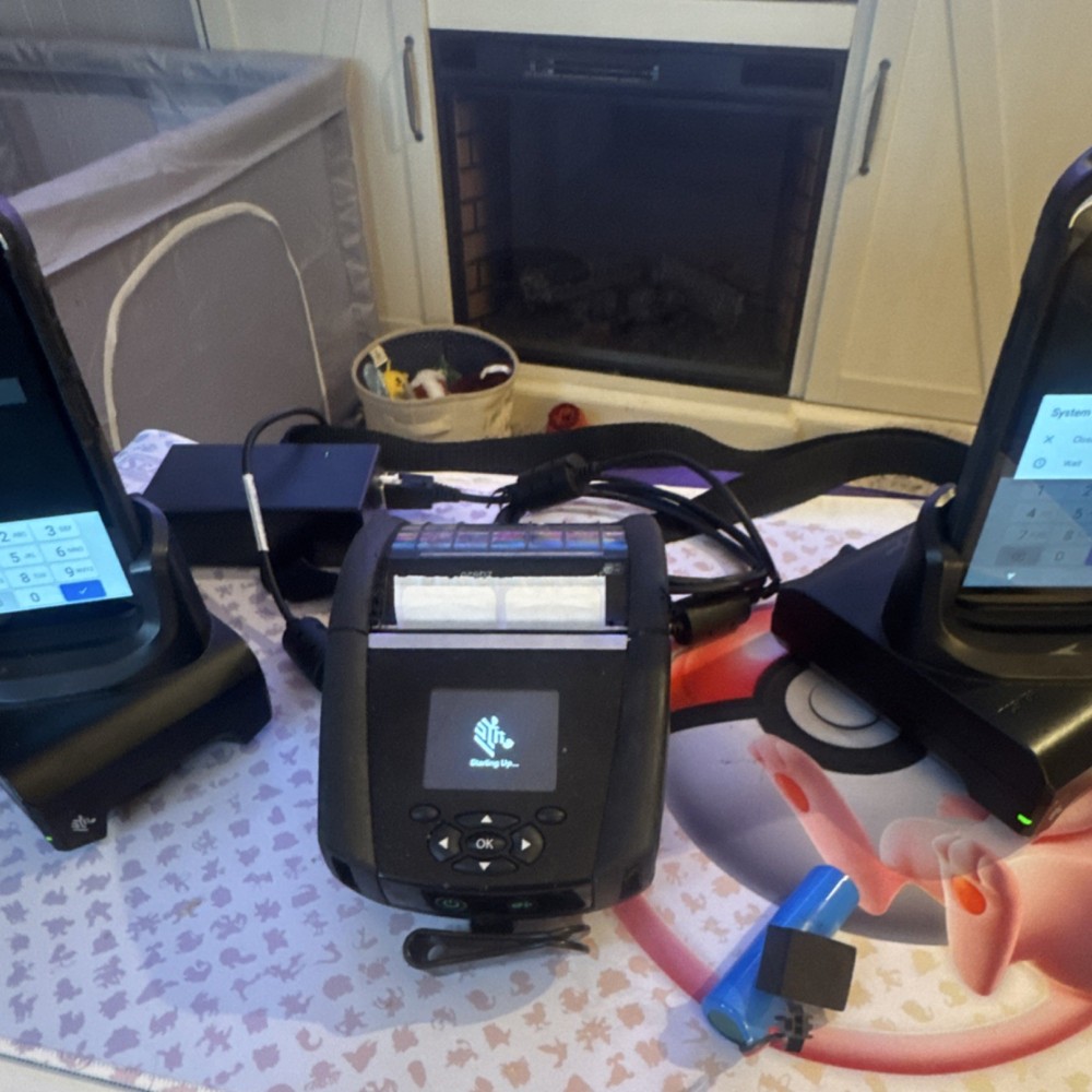 Zebra TC52AX Touch Computer & ZQ620 Mobile Printer POS System Bundle