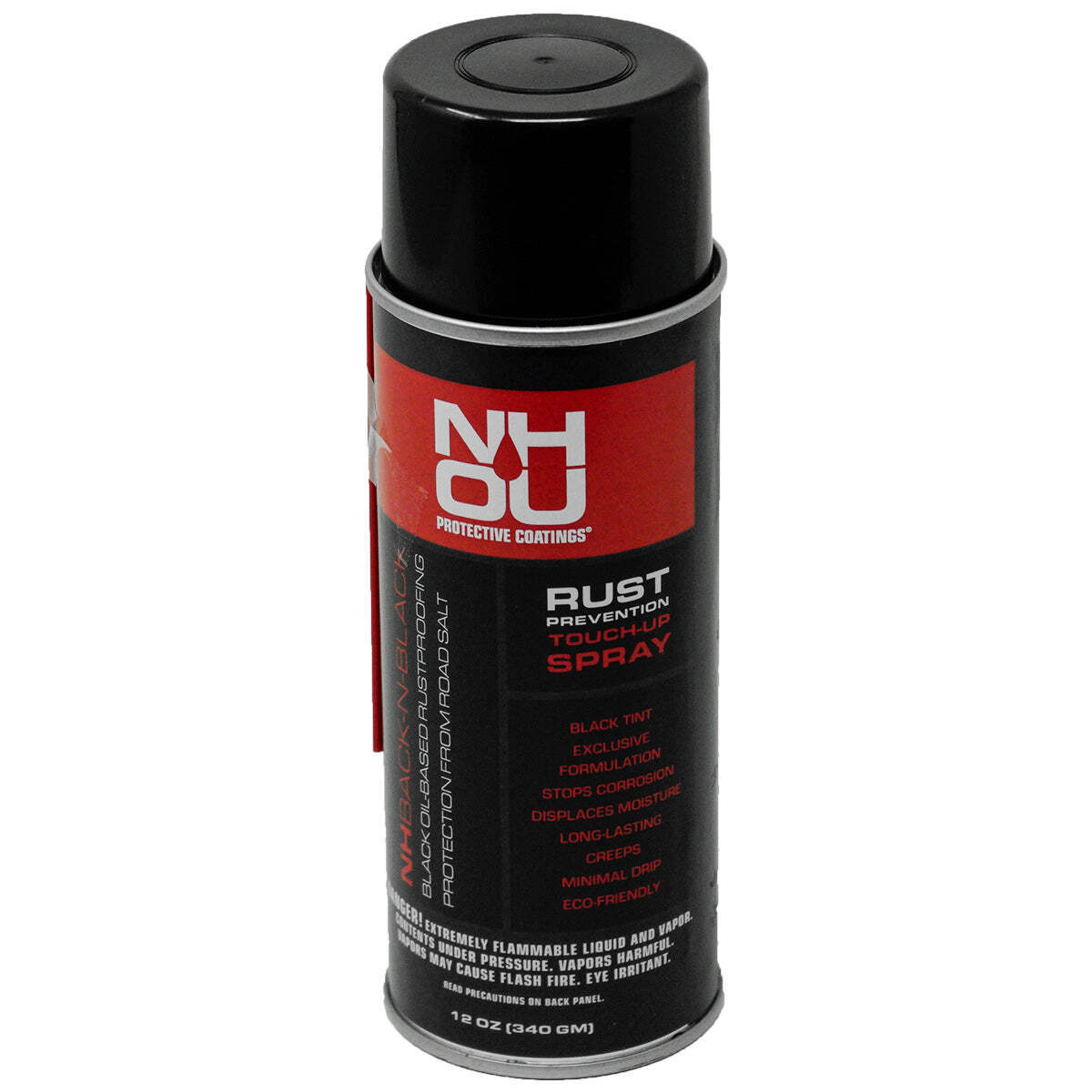 OEM NHOU Black-N-Black Oil Coating Spray for Anti-Rust Treatment 12 oz.