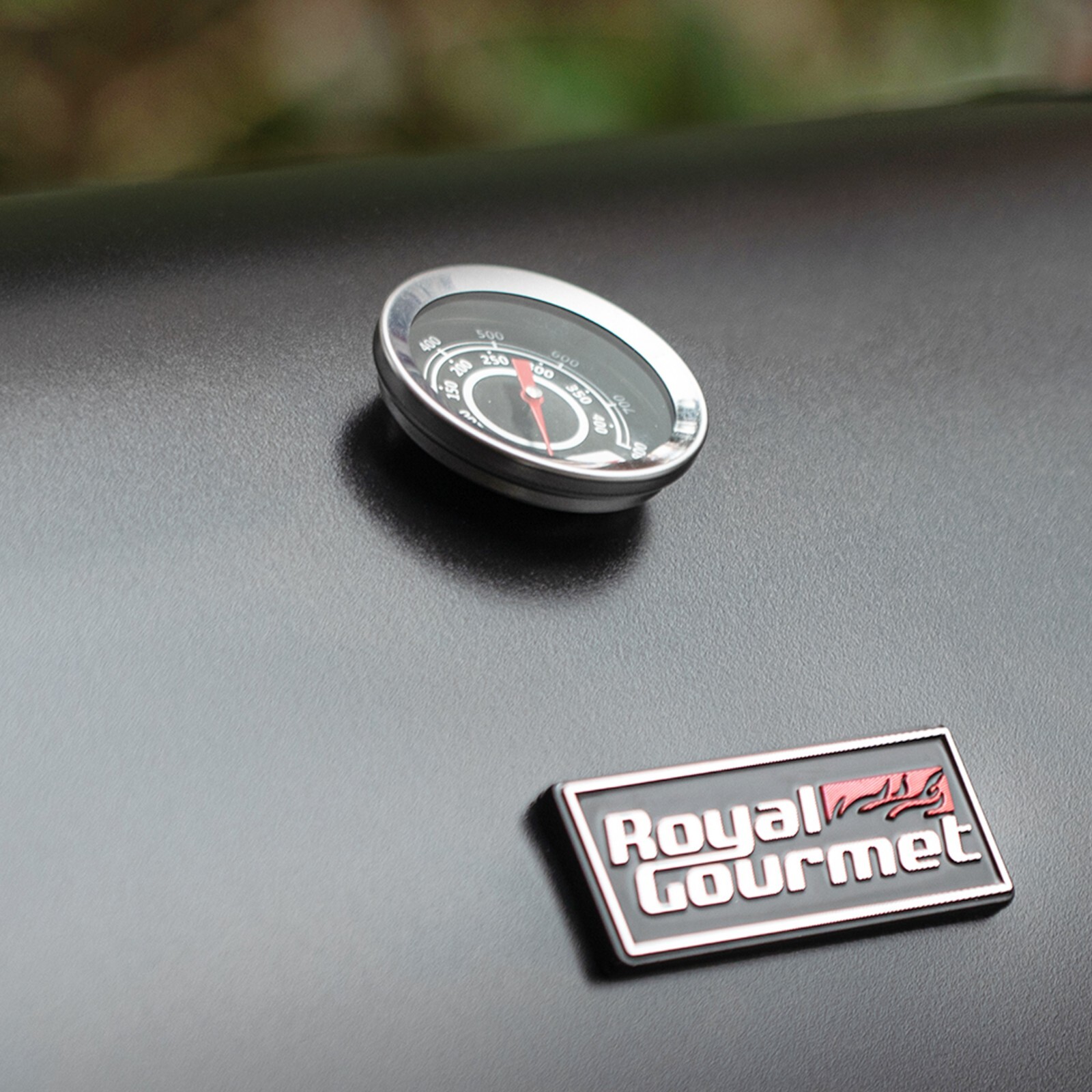 Royal Gourmet Portable Charcoal Grill w/ Side Handle Outdoor Tabletop BBQ Cooker