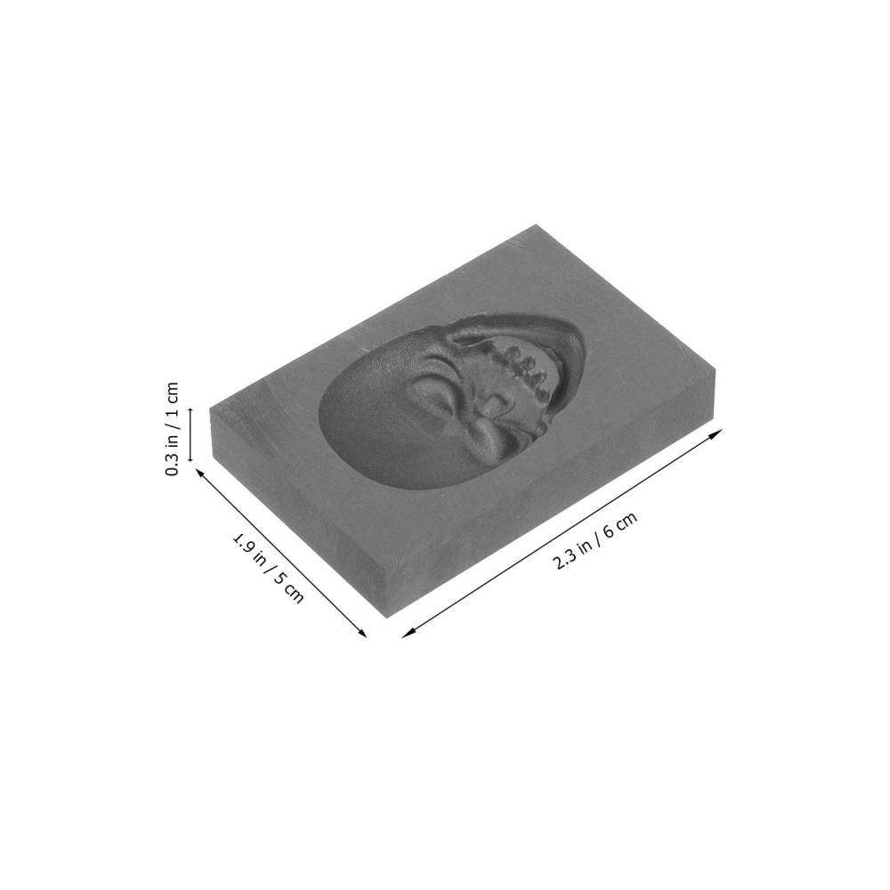 Graphite Ingot Mold High Density Casting Mold Skull Shaped Graphite Ingot Mold
