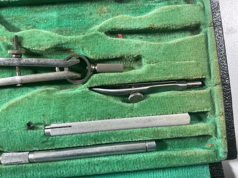 Vintage Steller Drafting Tools Incomplete Sets