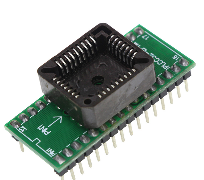 PLCC32 to DIP32 Programmer Adapter IC Socket Converter Chip Socket Module