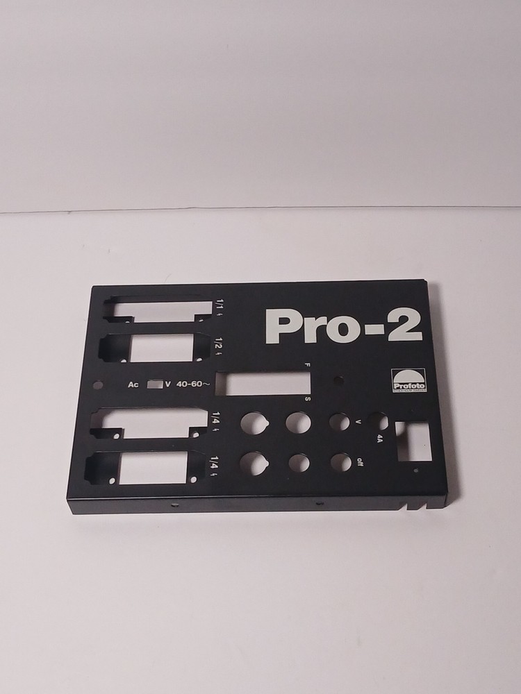 Profoto Pro-2 Power Pack Replacement Faceplate / Bezel
