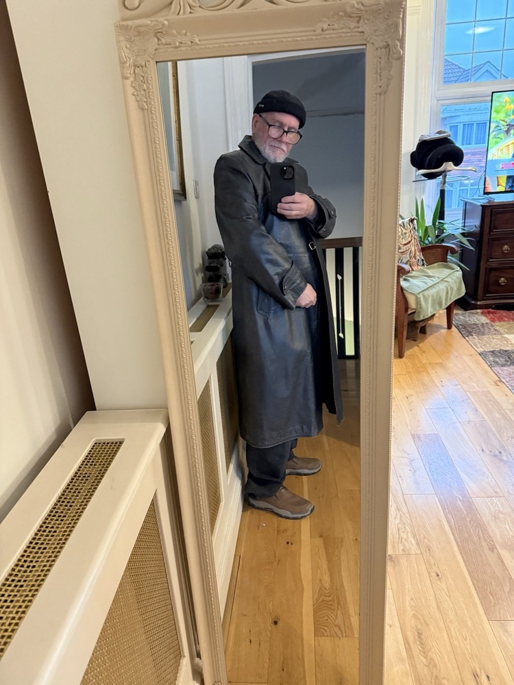 German Leather Greatcoat