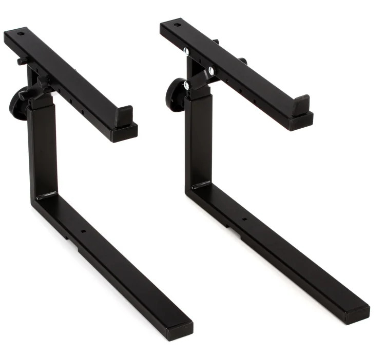 K&M 18811 Stacker Second Tier for Omega Stand - Black