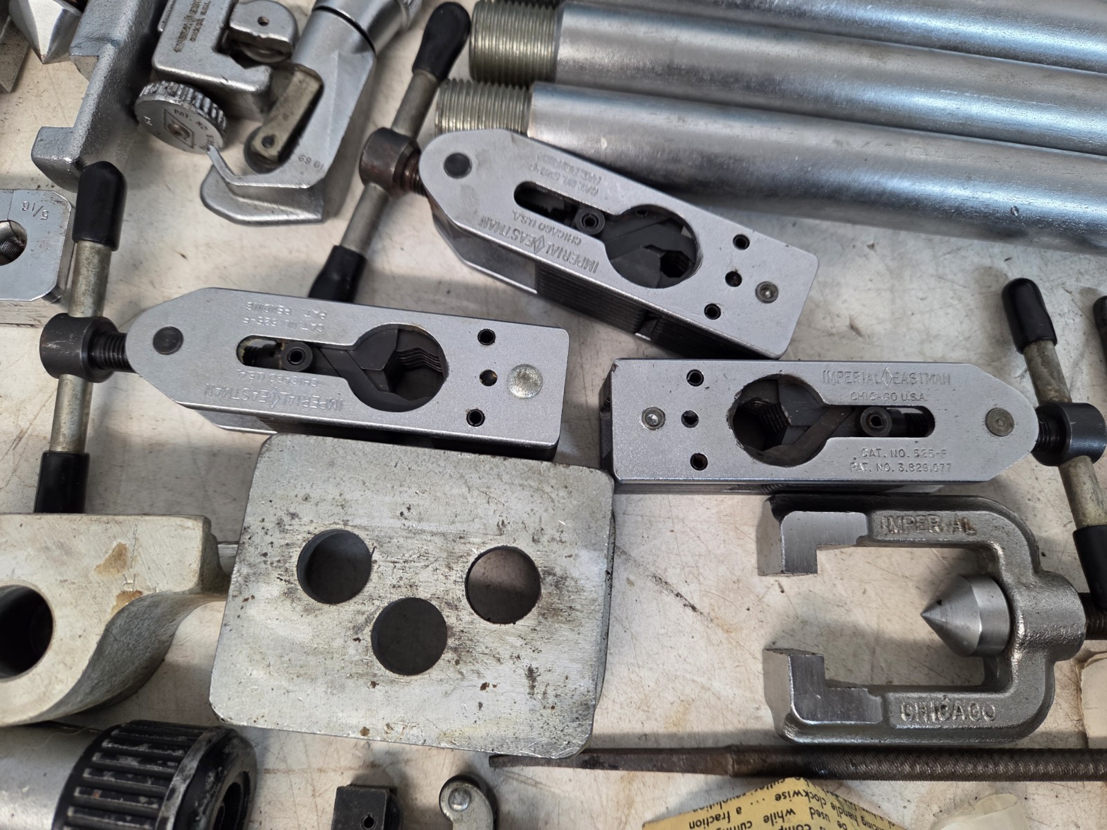 Imperial Eastman Tubing Bender Kit Set Lot In Metal Case