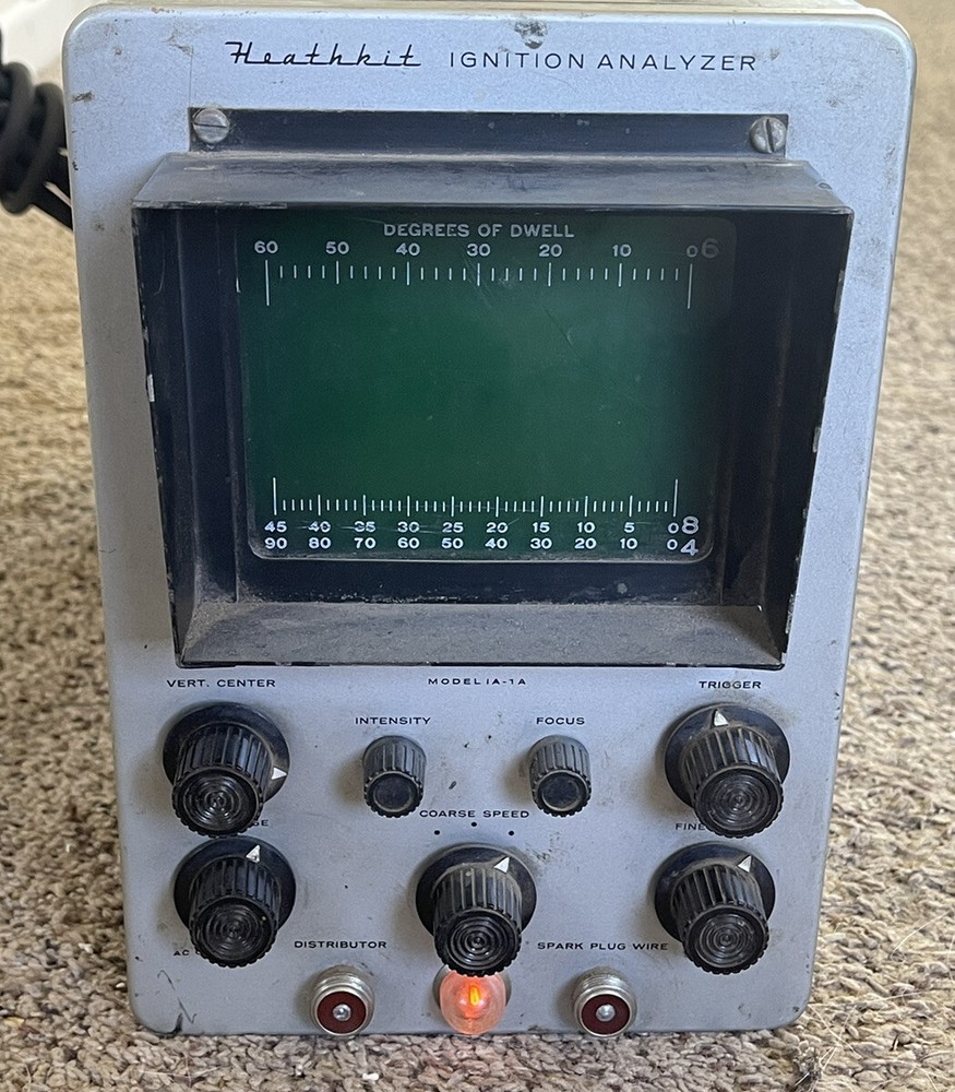 Vintage Heathkit Ignition Analyzer Model 1A-1A