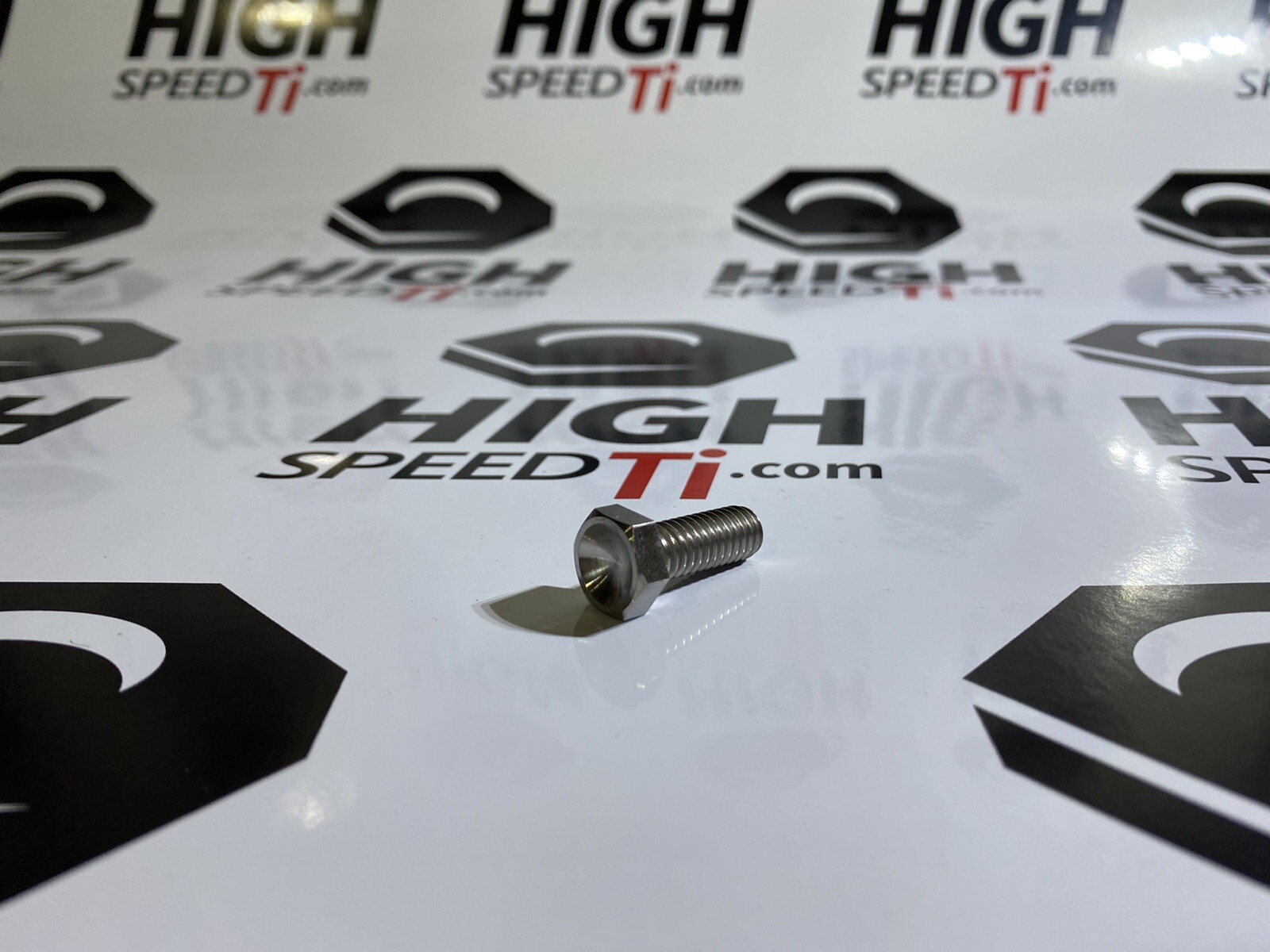 Sprint Car Light Weight Titanium wheel center bolt kit 15pc 5/16-18 X 1.00”