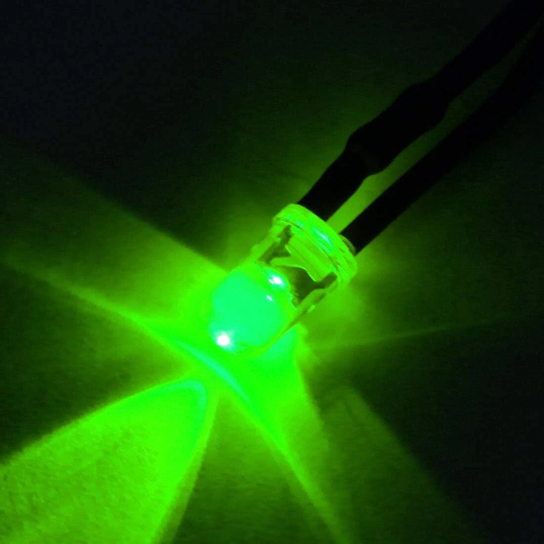 100X 3mm Pre Wired DC5V-12V Micro LED Lights Emitting Diodes Mini Bulbs Lamp NEW