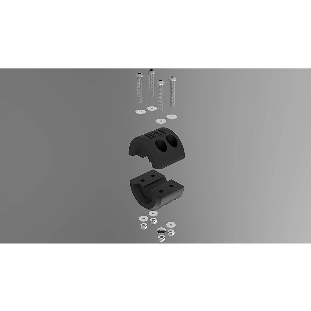 2xFor ATV UTV Winch Split Cable Hook Stop Stopper Set Rubber Cushion