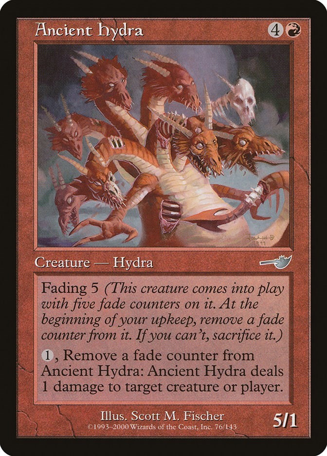 Ancient Hydra Nemesis 76 MTG MP