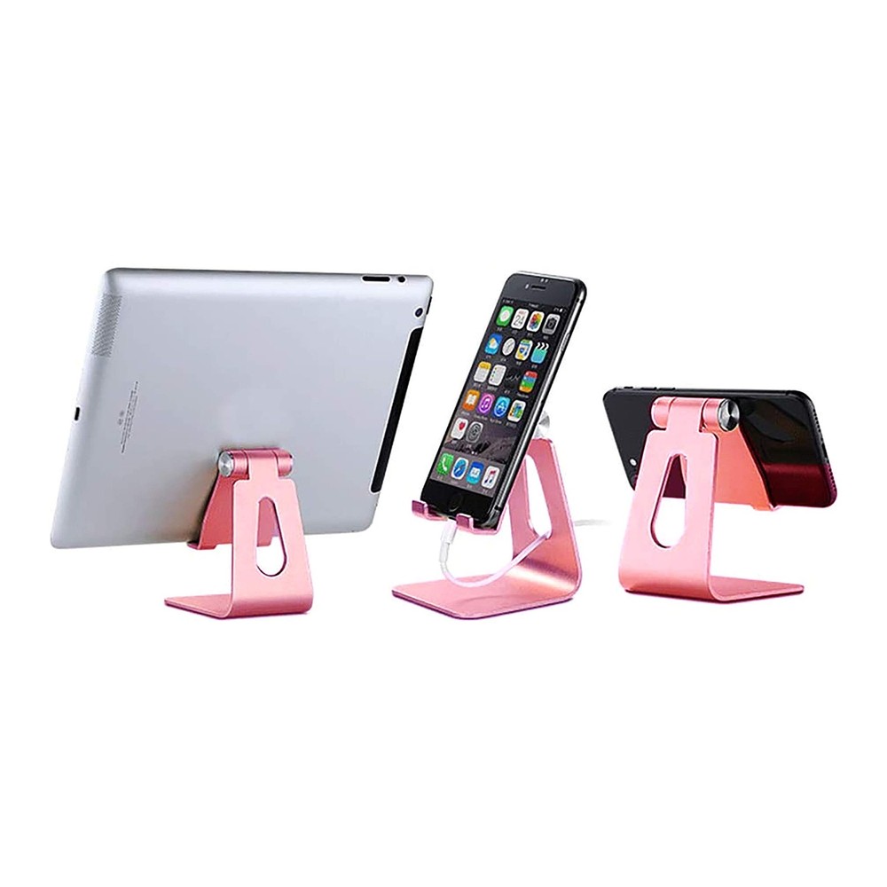 Phone & Tablet Stand Adjustable Multi‑Angle Aluminum Phone & Tablet Stand