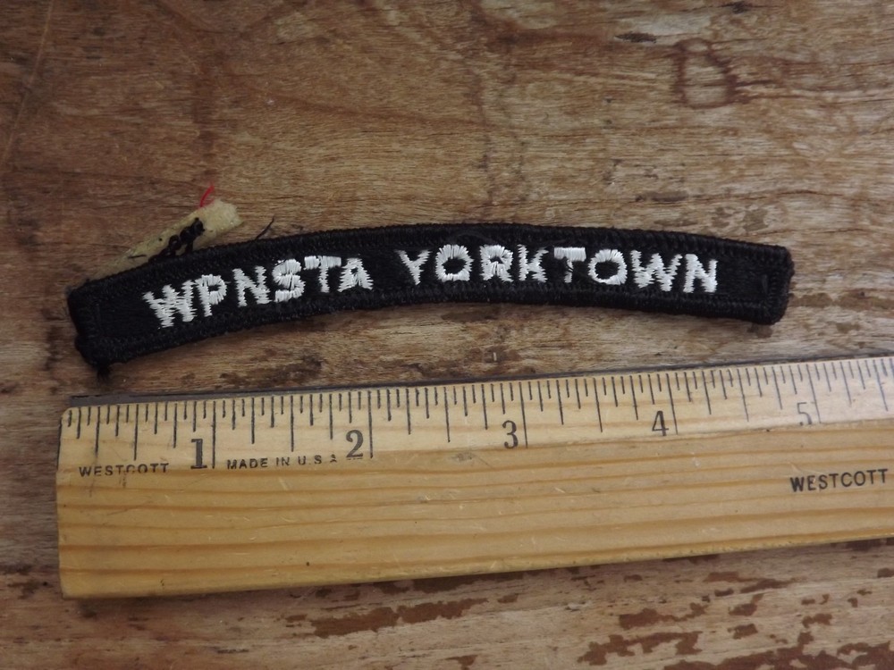 Navy WPNSTA YORKTOWN Tab - INV# C851