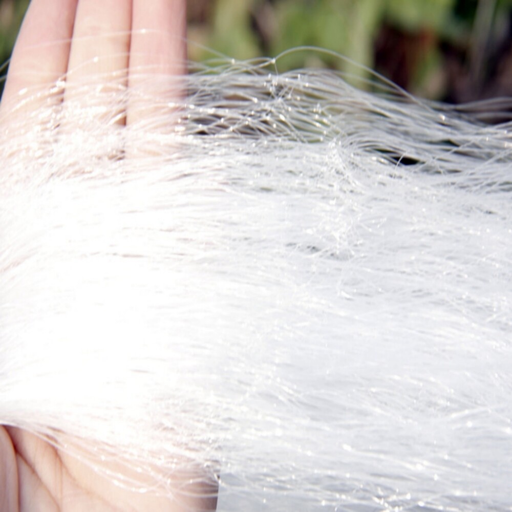 6ft Depth Multi-size Mesh White 3 Layers Fish Gill Sink Net Angling Tackle 100ft