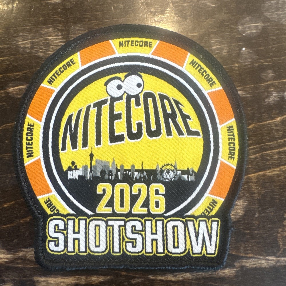 Nitecore Hook & Loop 3” Inches Patch Shot Show 2026 New