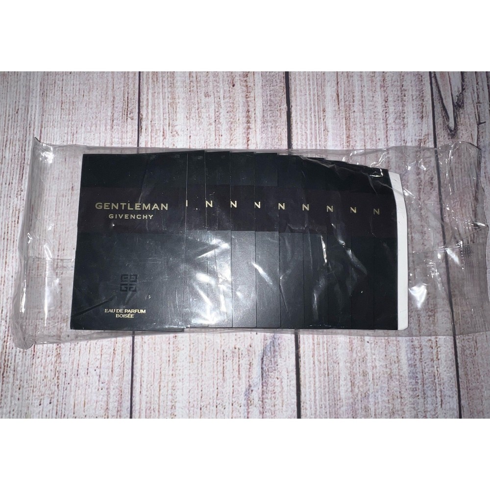 10x Givenchy Gentleman Eau de Parfum EDP Boisee 1ml - .03 fl oz Samples