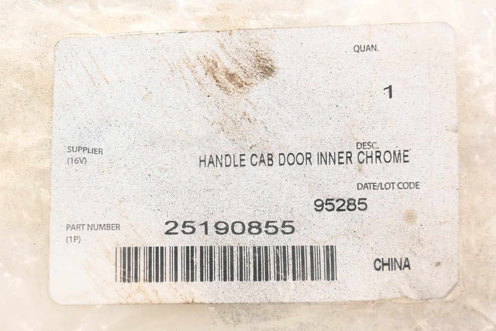 Mack 25190855 Chrome Inner Door Handle NOS