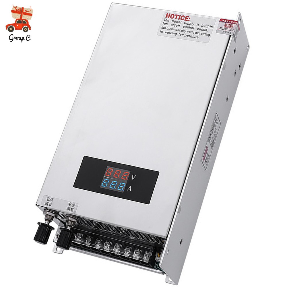 DC 0-48V 20A Adjustable Switching Power Supply Voltage & Current 1000W Variable