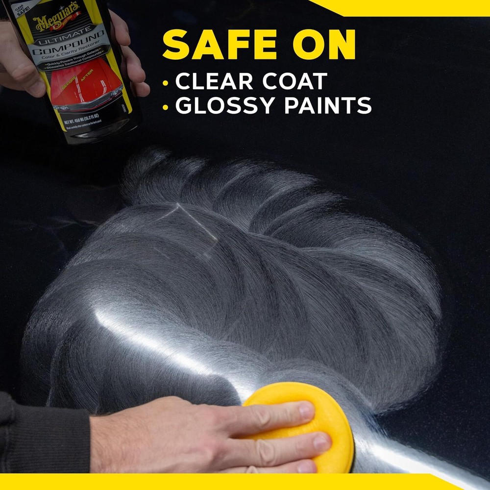 Meguiar’s Ultimate Compound 15.2 oz – Paint Scratch Remover & Clear Coat Restore