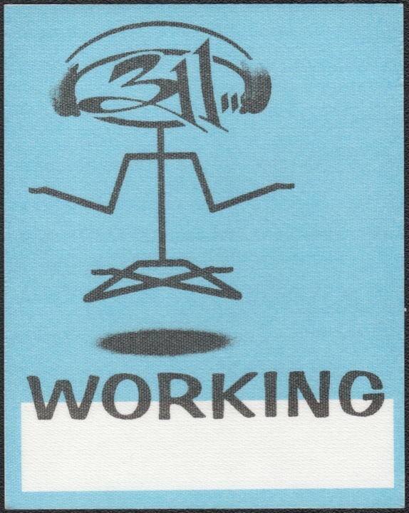 311 Backstage Pass - 1997 Cloth Pass