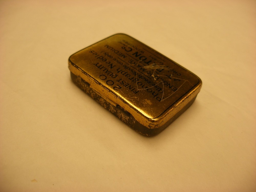Phonograph Gramophone Needle Tin - T. Eaton Co Canada