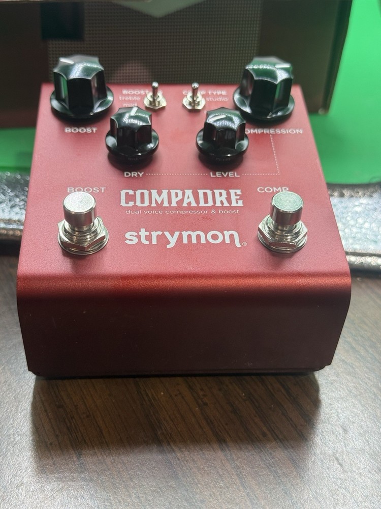 Strymon Compadre Dual Voice Compressor & Boost With Box Tested