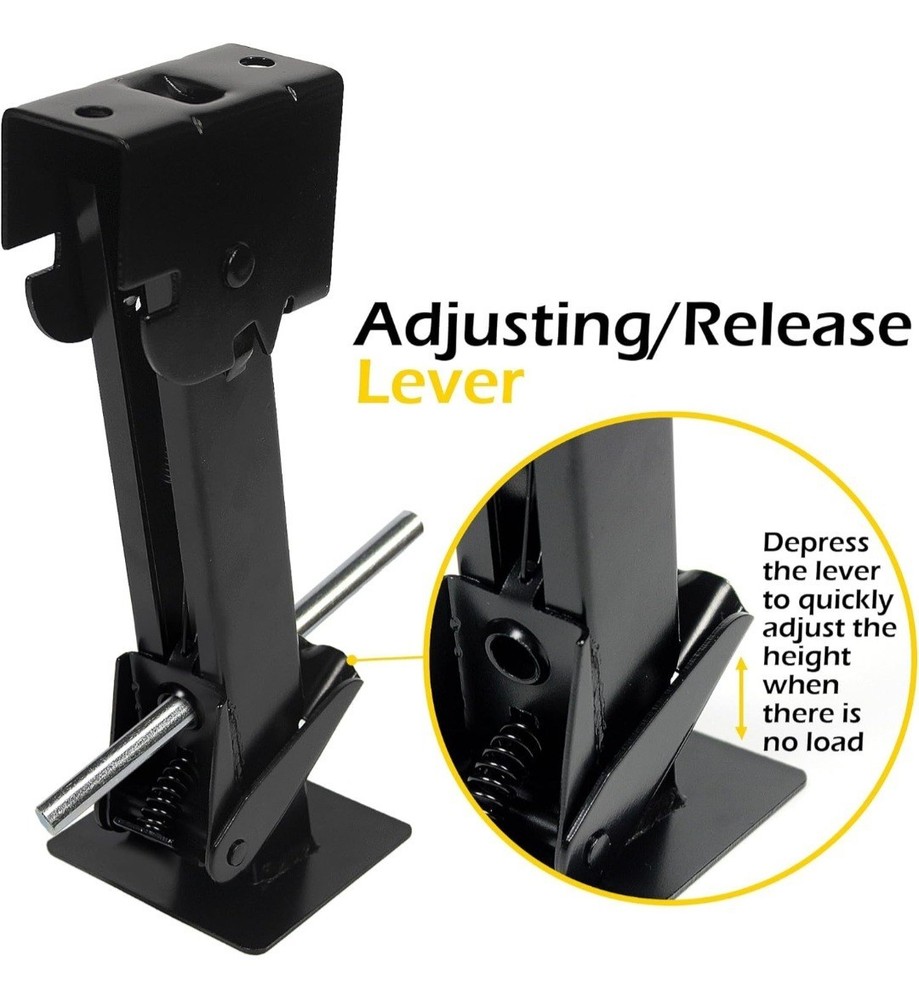 Winmax Pair Trailer Stabilizer Jacks Telescoping WT01Z5860DS