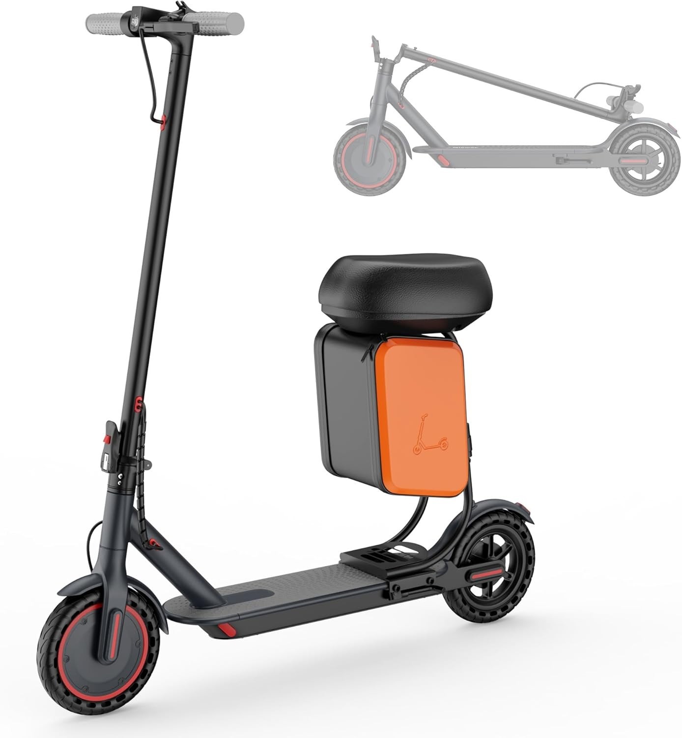 LADPED Electric Scooter with Seat for Adults 31KM/H Folding Commuter E-Scooter