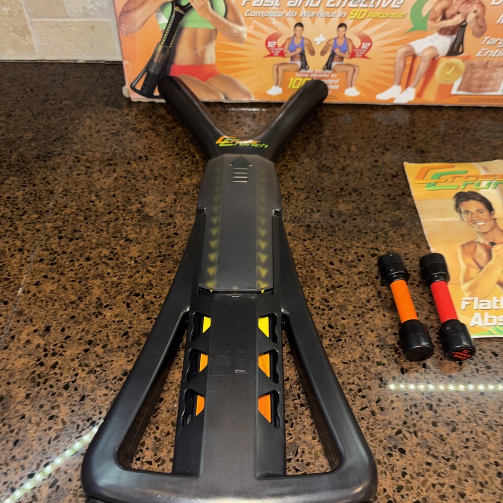 Cross Crunch Abdominal Abs Exerciser As Seen on TV Ab Developer Flat Abs w/ Box