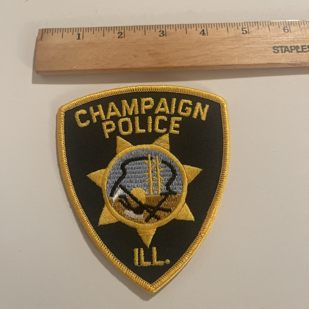 Champaign IL Police Department Patch