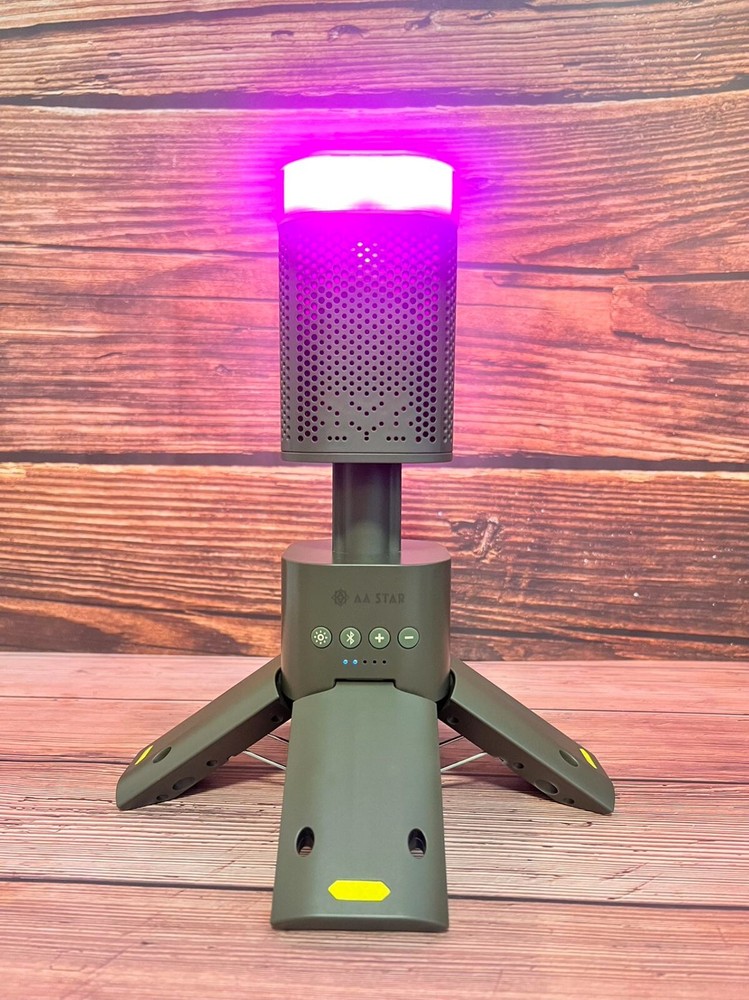 Rechargeable Camping Lantern with Bluetooth Speaker, camping lights