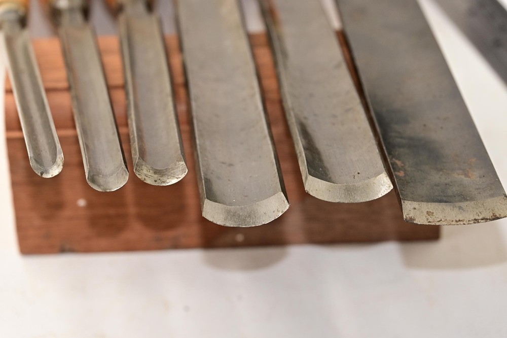 Vintage Set of 6 Paring Gouges