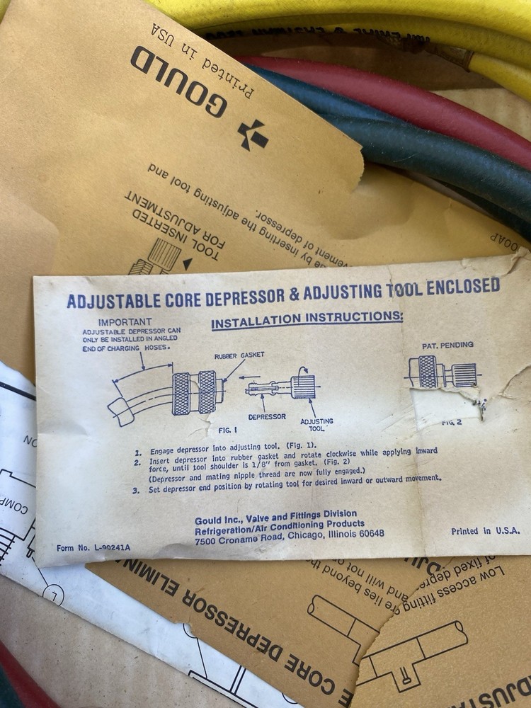 Imperial 621-C 4-Valve System Analyzer Manifold Gauge Set