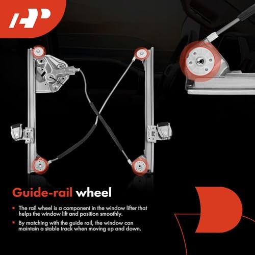 Electric Power Window Regulator Without Motor Compatible Front Driver (LH)