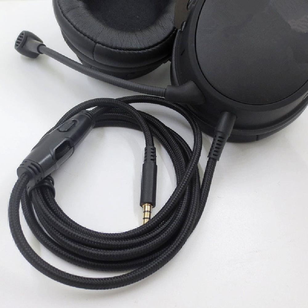 59" Headphone Cable Audio Cord Line for HyperX- Cloud/Cloud Alpha Gaming Headset