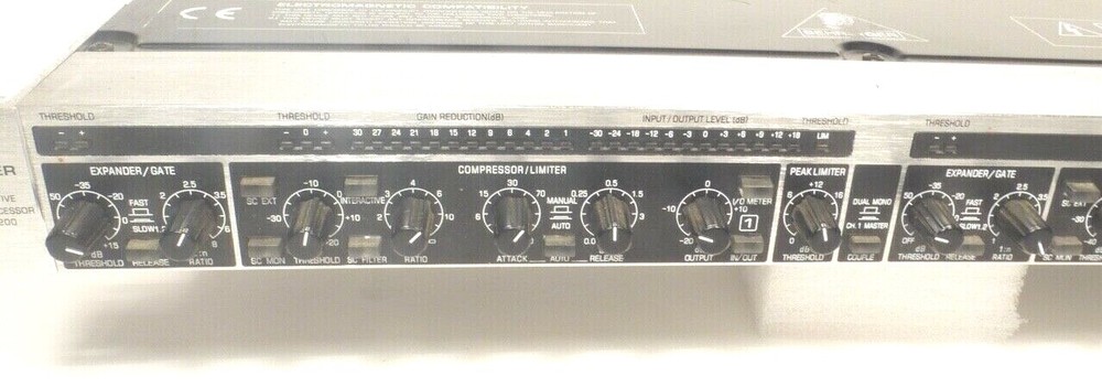 BEHRINGER COMPOSER PRO MDX2200 - Tested / Working